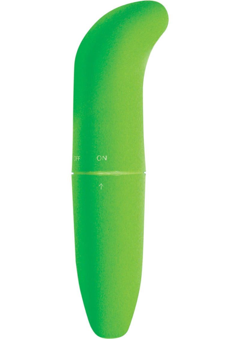 Vibrador para punto G Luv Touch que brilla en la oscuridad