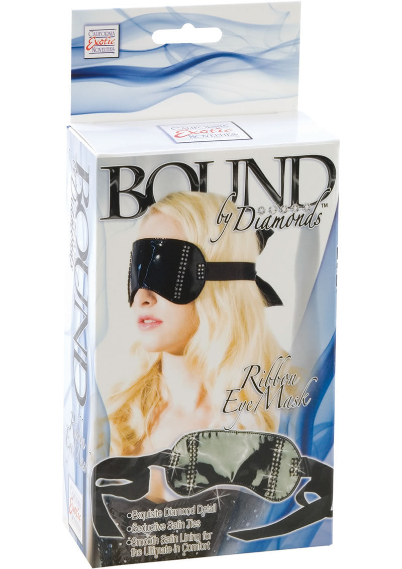 Bound by Diamonds Ribbon Eye Mask