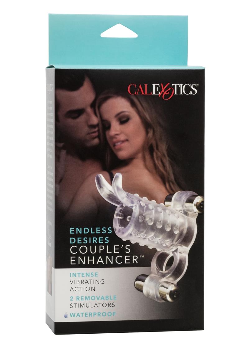 Endless Desires Couples Enhancer With Removable Bullets 4.25 Inch Clear