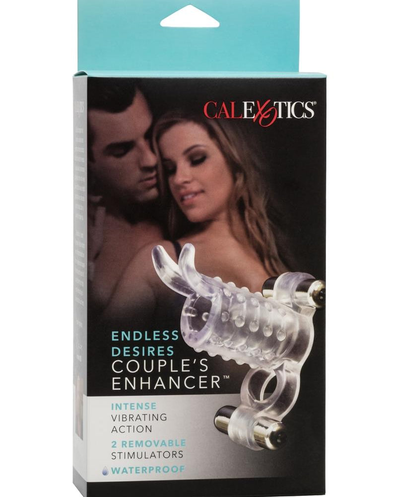 Endless Desires Couples Enhancer With Removable Bullets 4.25 Inch Clear