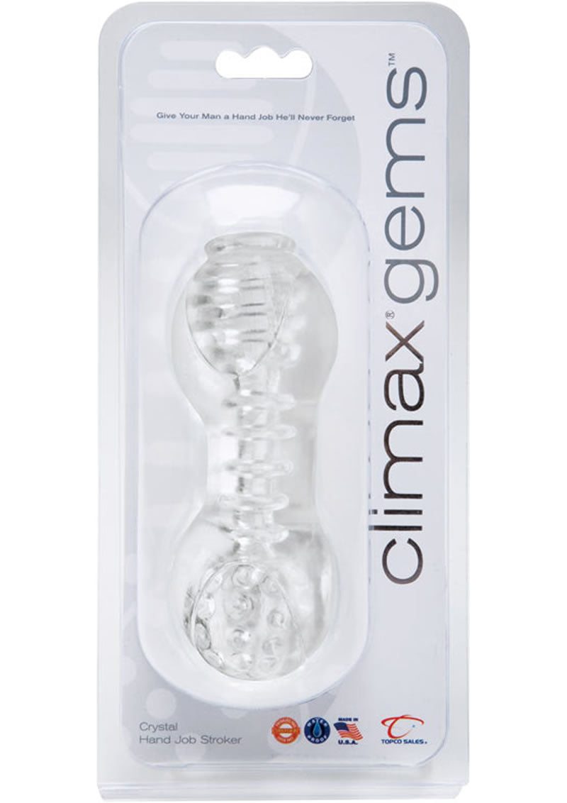 Masturbador de cristal Climax Gems
