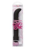 Vibrador clásico y elegante para el punto G, color negro