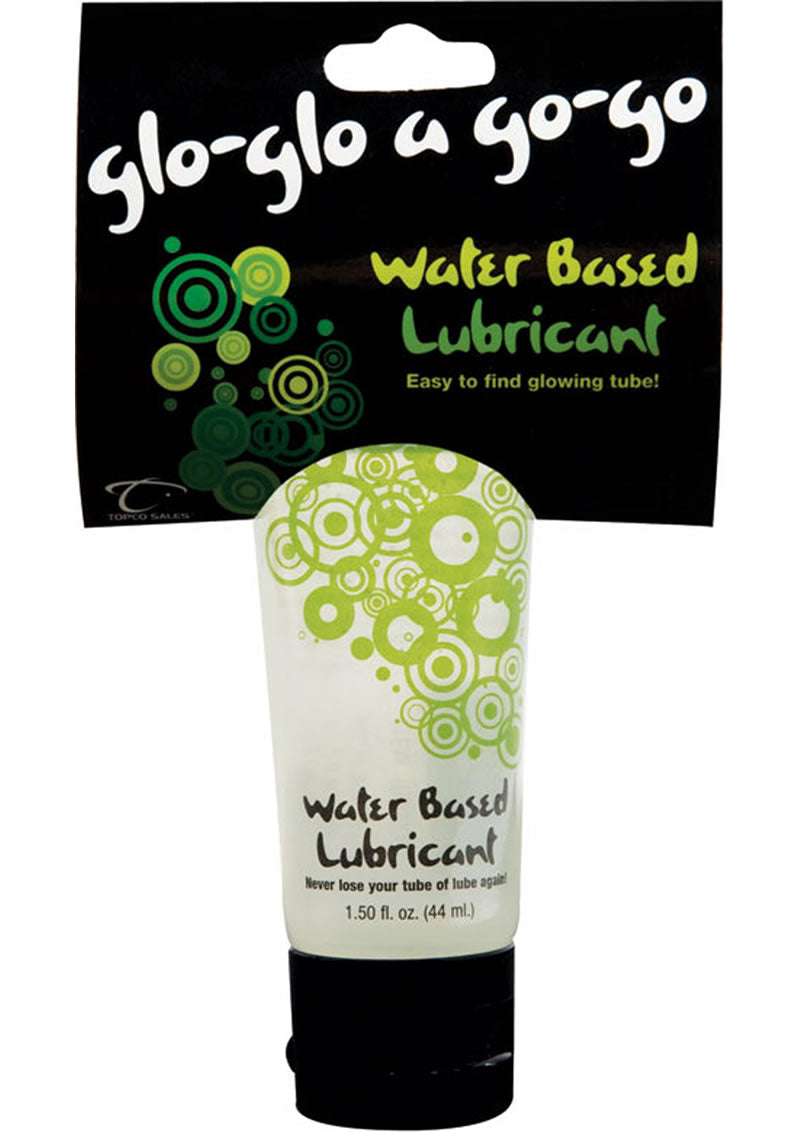 Lubricante a base de agua Glo-glo A Go-go de 1,5 oz