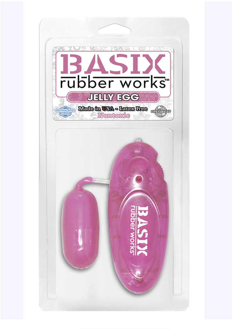Basix Jelly Egg Pink