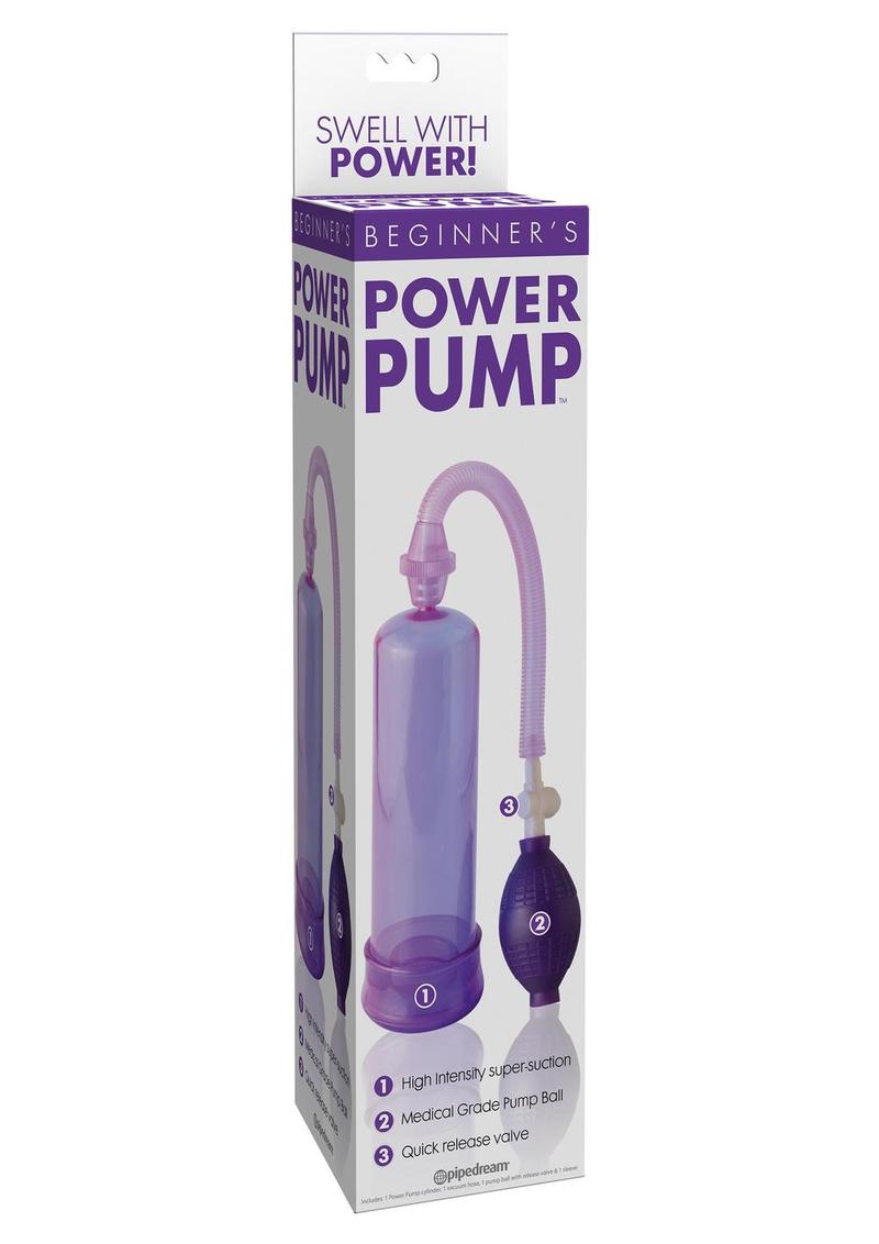 Bomba de potencia para principiantes color morado