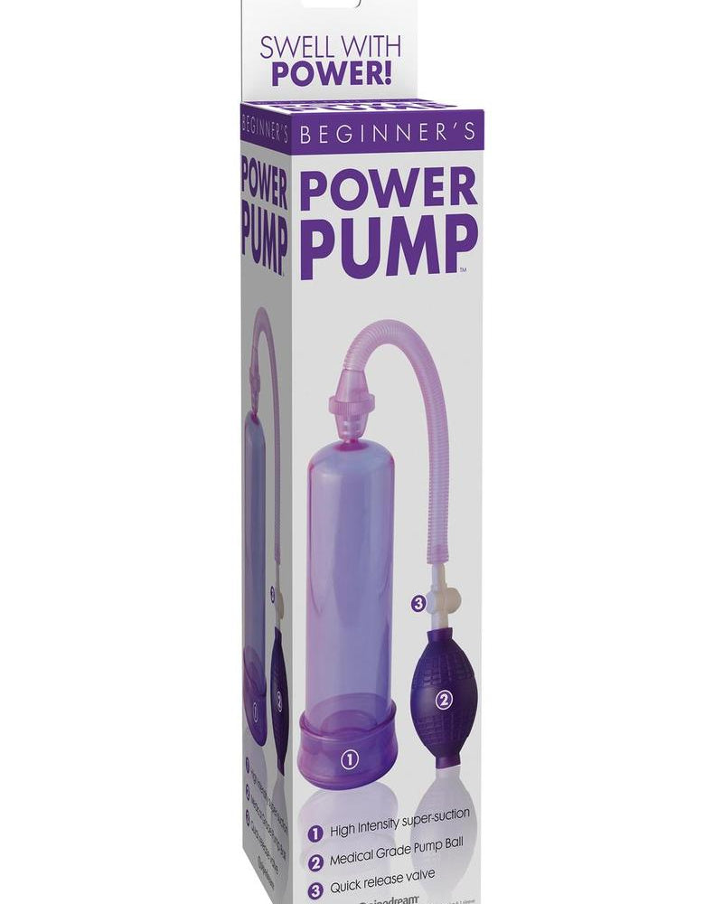 Bomba de potencia para principiantes color morado