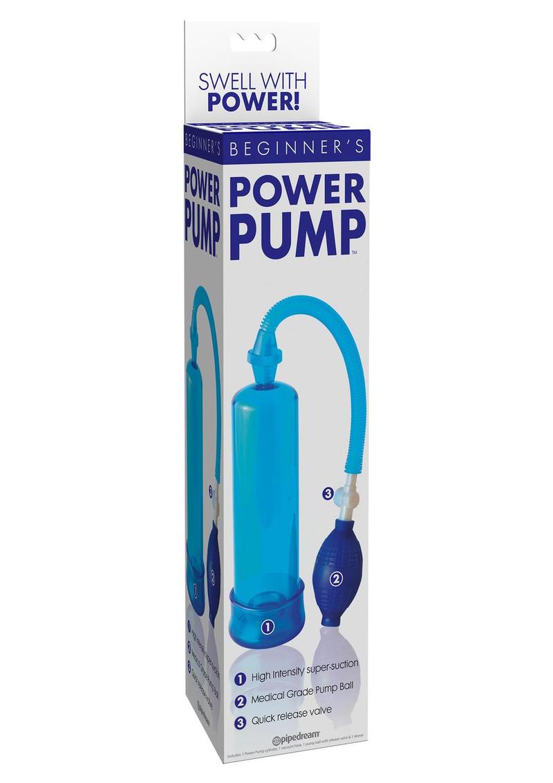 Bomba de potencia para principiantes azul
