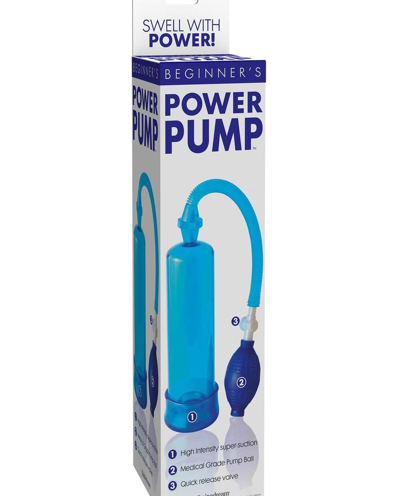 Bomba de potencia para principiantes azul