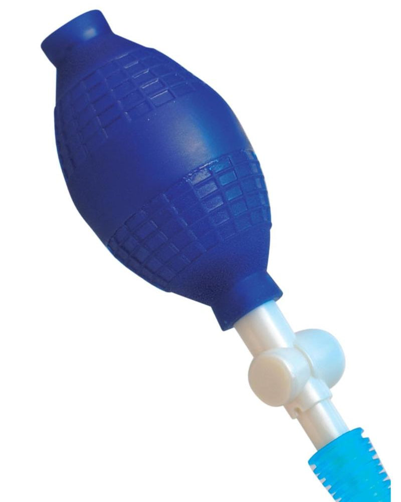 Bomba de potencia para principiantes azul