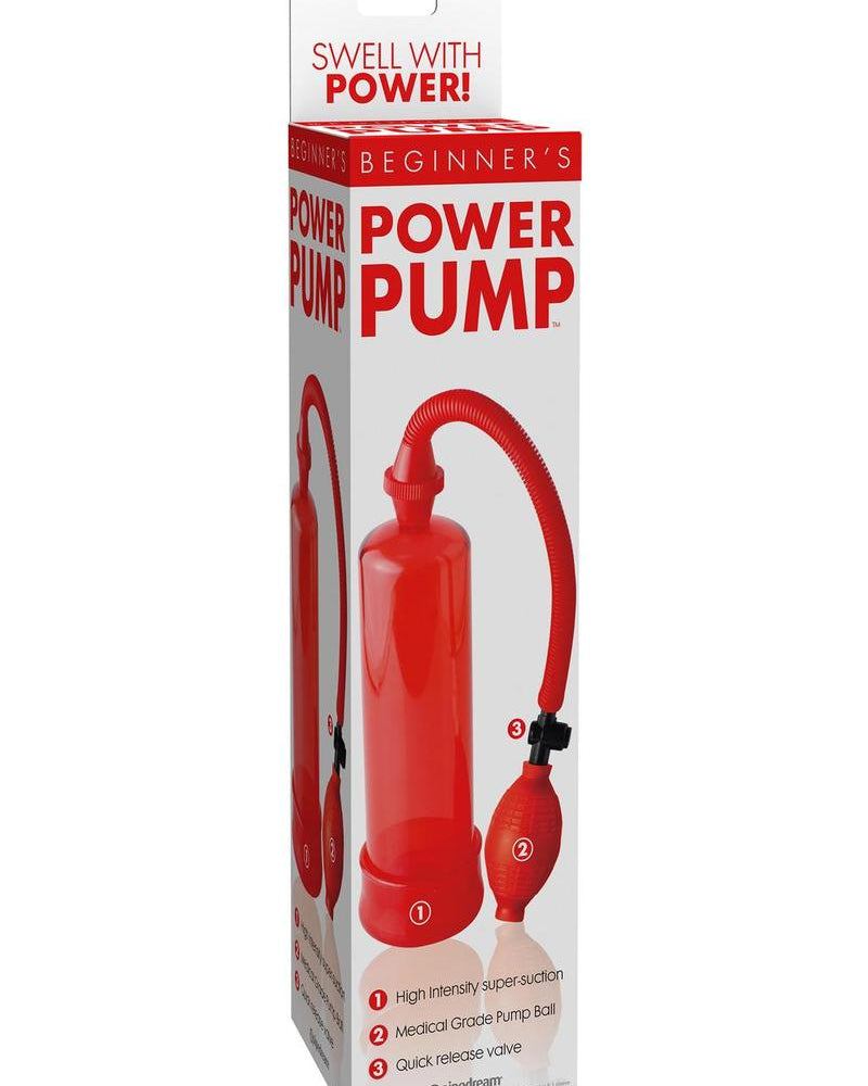Bomba de potencia para principiantes roja
