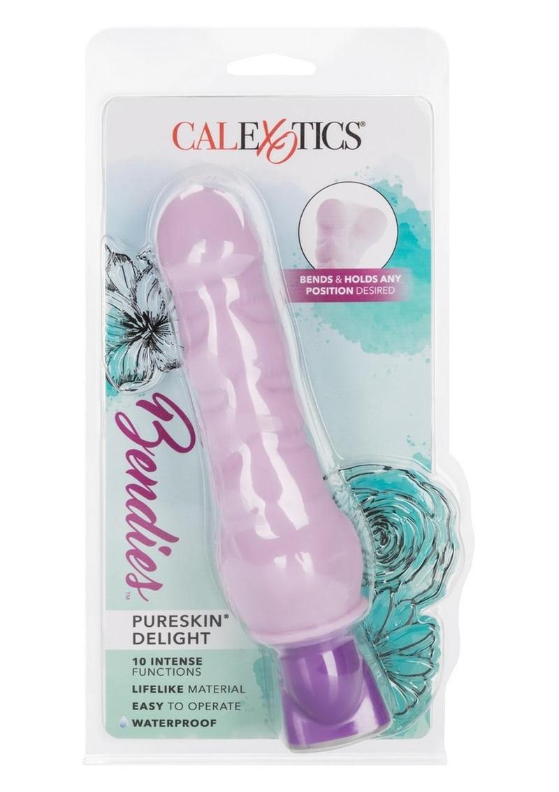 Consolador vibrador Pure Bendie, morado