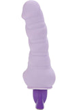 Pure Bendie Vibrating Dildo - Purple