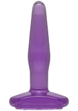 Tapón anal pequeño morado Crystal Jellies