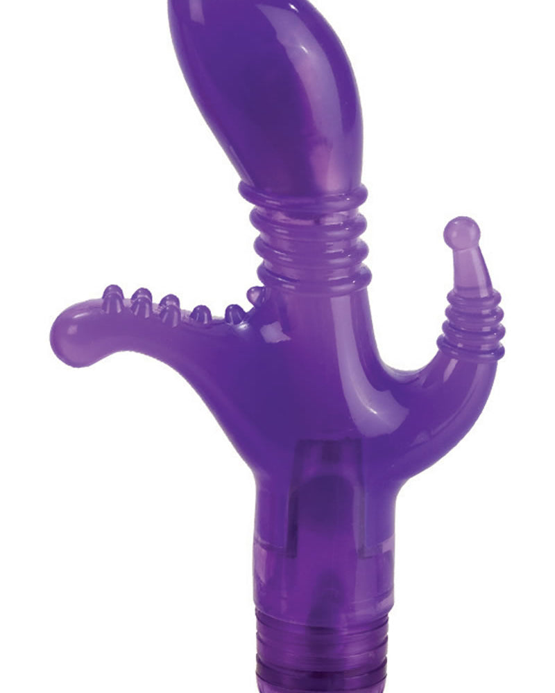 TRIPLE TEASE IMPERMEABLE 3 PULGADAS PÚRPURA