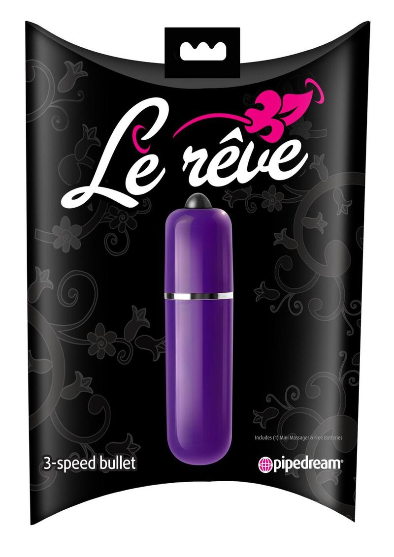 Le Reve Bullet Waterproof de 2,5 pulgadas, color morado