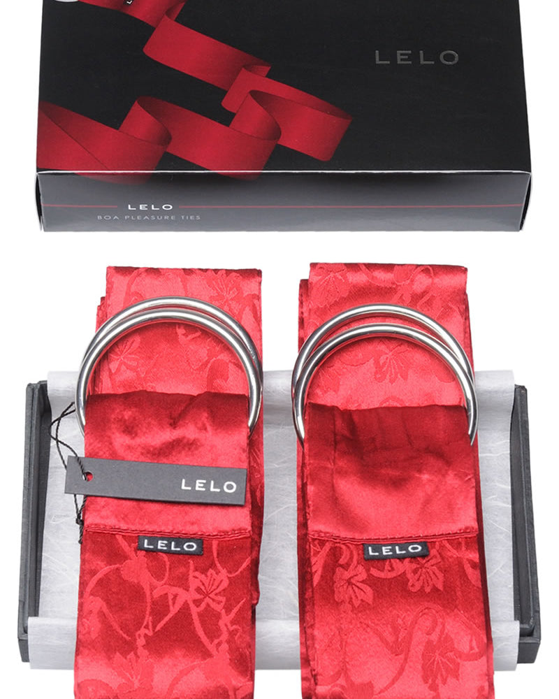 Boa Pleasure Ties Red