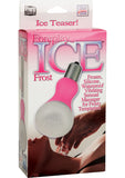 Foreplay Ice Frost Vibrating Sensual Massager Silicone 2.25 Inch Pink