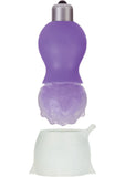 Foreplay Ice Chill Vibrating Ice Massager Silicone 3 Inch Purple