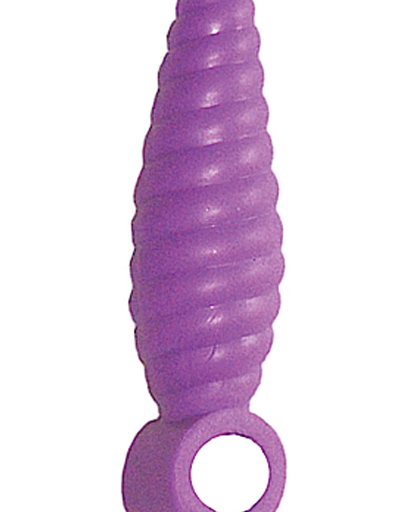 La colección Velvet Kiss Anal Pleaser Finger Teaser Púrpura