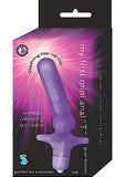 Mi primer mini anal T impermeable morado