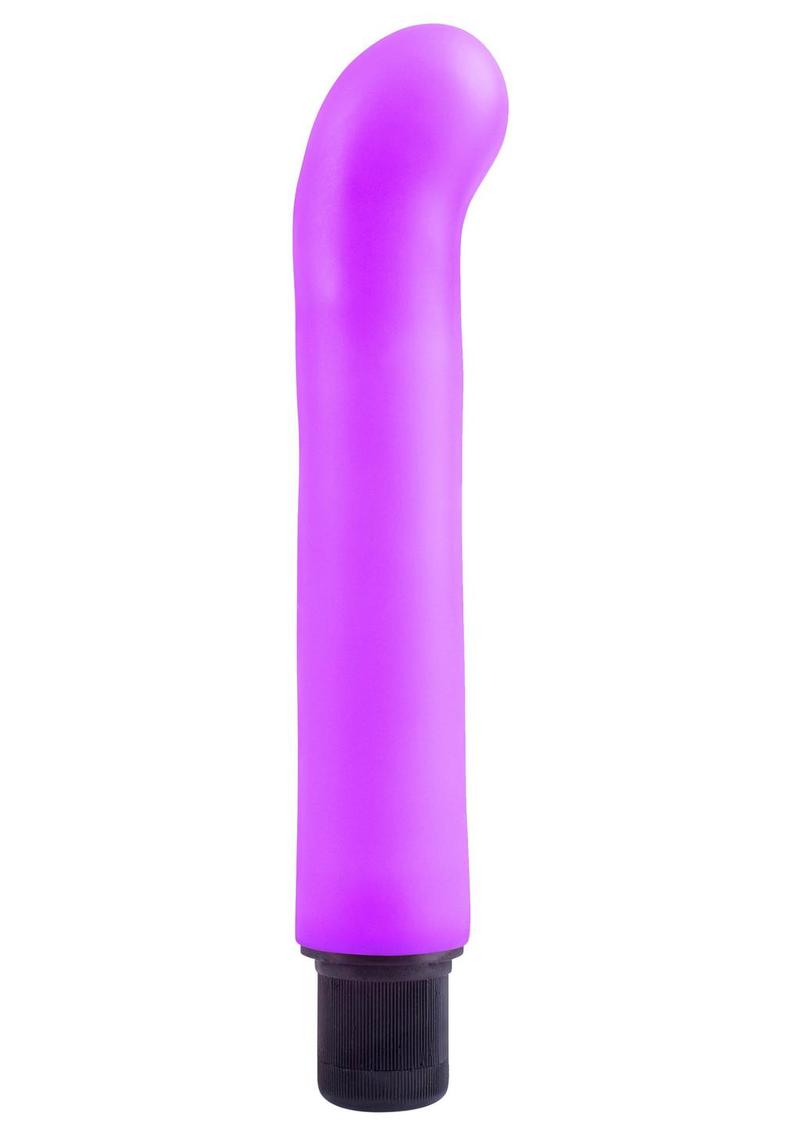 Neon Luv Touch XL Gspot Softees Vibe Waterproof 10 Inch Purple