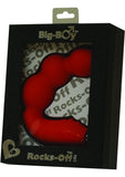 Big Boy Silicone Vibrator Waterproof Red