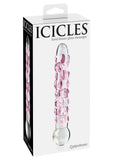 Icicles No 7 Glass Dong 7 Inch Clear