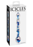 Icicles No 8 Glass Dong 7 Inch Clear