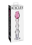 Icicles No 12 Glass Dong 7.25 Inch Clear