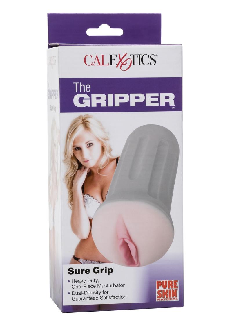 EL GRIPPER SURE GRIP STROKER MATERIAL PIEL PURA CARNE