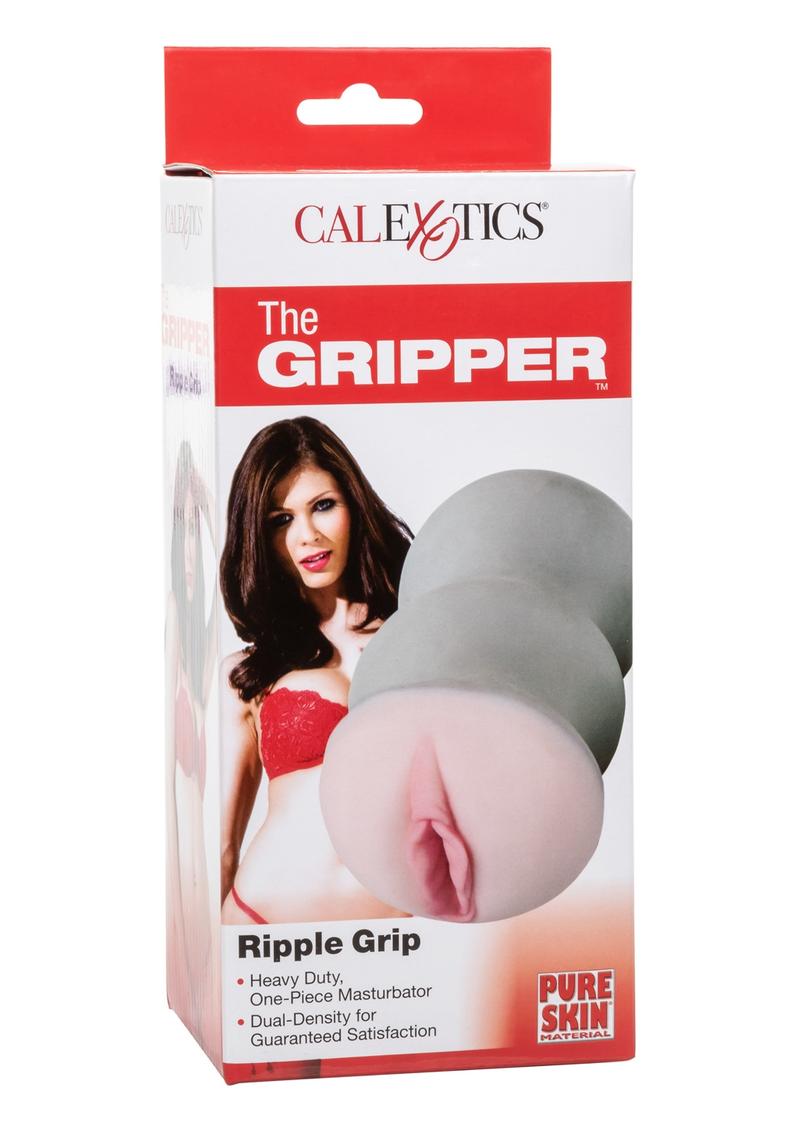 EL GRIPPER RIPPLE GRIP STROKER MATERIAL DE PIEL PURA CARNE