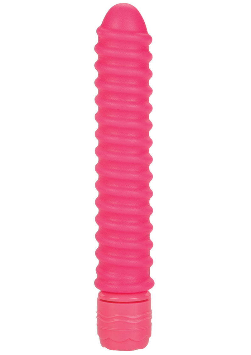 VIBRADOR DE TORNILLO DE SILICONA DE 5 PULGADAS ROSA DE SHANES WORLD SORORITY