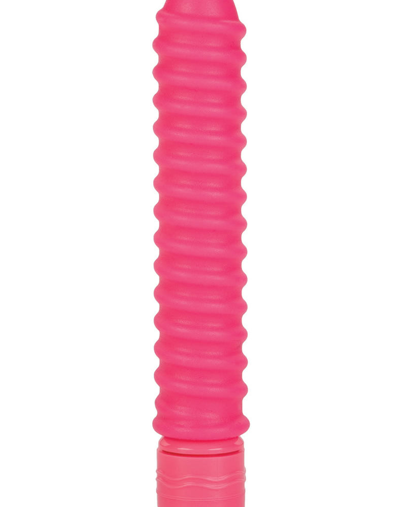SHANES WORLD SORORITY SCREW VIBE SILICONE 5 INCH PINK