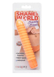 SHANES WORLD SORORITY SCREW VIBE SILICONE 5 INCH ORANGE