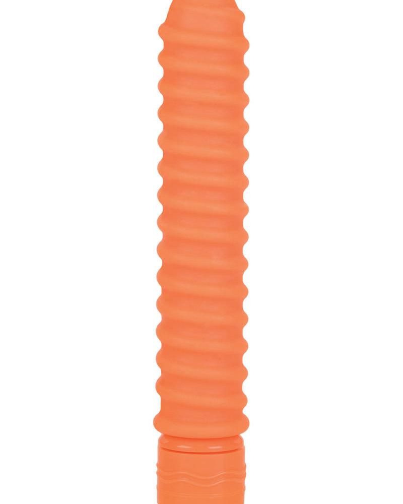 SHANES WORLD SORORITY SCREW VIBE SILICONE 5 INCH ORANGE