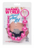 Shanes World Advanced Anal 101 - Bolas anales graduadas de 10,75 pulgadas, color morado