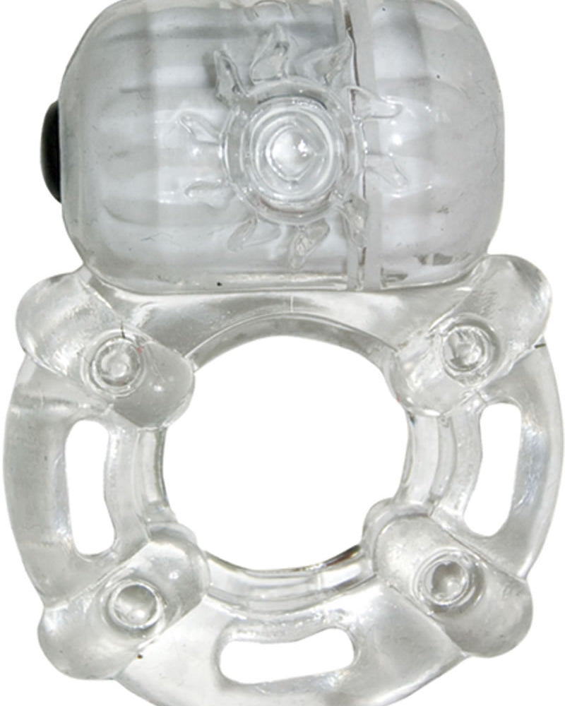 The Macho Crystal Collection Pulsating Erection Keeper 7 Function Waterproof Clear