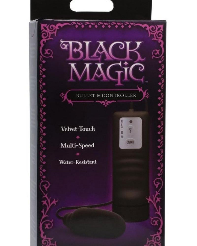 Bala mágica negra y controlador a prueba de agua color negro