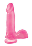 Basix Dong de 6 pulgadas con ventosa rosa