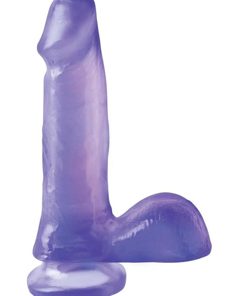 Basix Dong de 6 pulgadas con ventosa morado