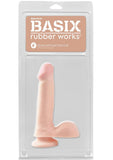 Basix Dong de 6 pulgadas con ventosa color carne