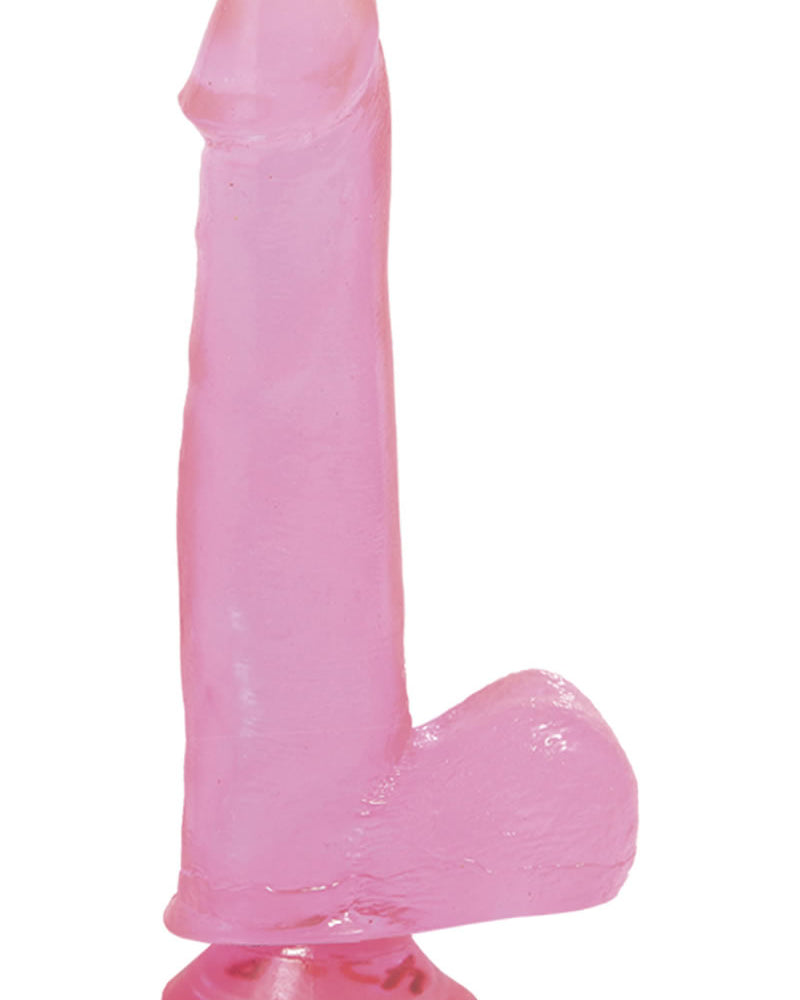 Basix Dong de 7,5 pulgadas con ventosa rosa