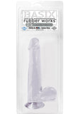Bong Basix de 7,5 pulgadas con ventosa transparente