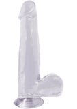 Bong Basix de 7,5 pulgadas con ventosa transparente