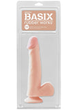 Basix Dong de 7,5 pulgadas con ventosa color carne