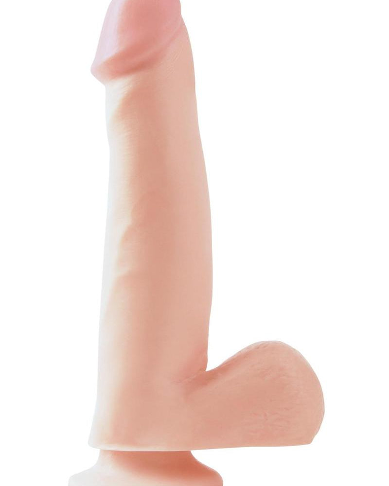 Basix Dong de 7,5 pulgadas con ventosa color carne