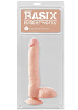 Basix Dong de 9 pulgadas con ventosa color carne