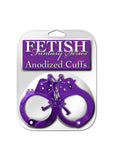 Fetish Fantasy Anodized Cuffs Purple