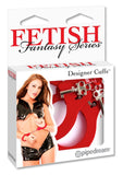 Fetish Fantasy Designer Cuffs ?Red