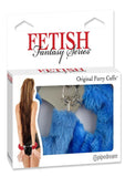 Fetish Fantasy Furry Cuffs Blue